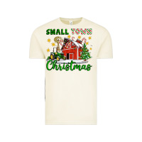 Vintage Arctic Small Town Christmas Vintage Tee - Artiststas