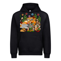 Black Mexican Gnome Truck Urban Hoodie - texasbilliewilder
