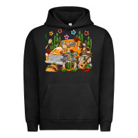 Pigment Black Mexican Gnome Truck Urban Hoodie - texasbilliewilder