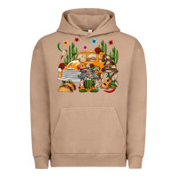 Pigment Burro Mexican Gnome Truck Urban Hoodie - texasbilliewilder