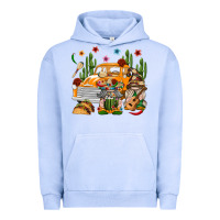 Pigment Grape Ice Mexican Gnome Truck Urban Hoodie - texasbilliewilder