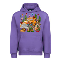 Tulip Mexican Gnome Truck Urban Hoodie - texasbilliewilder