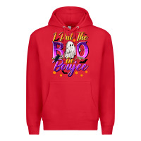 Red I Put The Boo In Boujee Premium Hoodie - texasbilliewilder