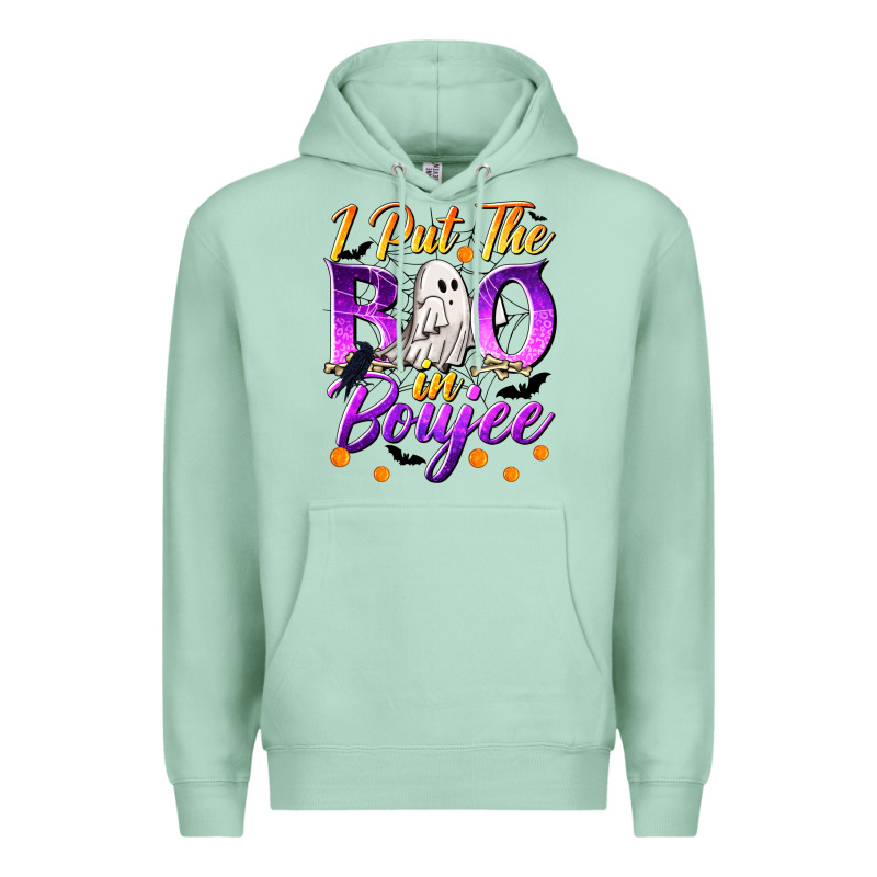 I Put The Boo In Boujee Premium Hoodie by texasbilliewilder | Teevron