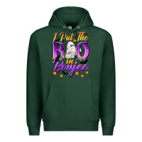Sports Green I Put The Boo In Boujee Premium Hoodie - texasbilliewilder