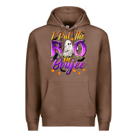 Chestnut I Put The Boo In Boujee Premium Hoodie - texasbilliewilder
