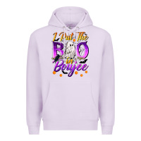 Lilac I Put The Boo In Boujee Premium Hoodie - texasbilliewilder