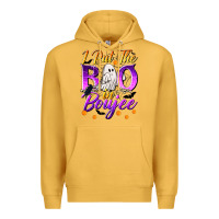 Mustard I Put The Boo In Boujee Premium Hoodie - texasbilliewilder