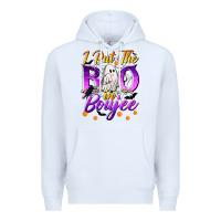 White I Put The Boo In Boujee Premium Hoodie - texasbilliewilder