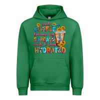 Emerald iced coffee because my sarcasm needs to stay hydra Urban Hoodie - Zillion Design Studio