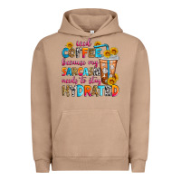 Pigment Burro iced coffee because my sarcasm needs to stay hydra Urban Hoodie - Zillion Design Studio