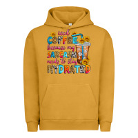 Pigment Peanut Butter iced coffee because my sarcasm needs to stay hydra Urban Hoodie - Zillion Design Studio