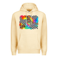 Pina Colada race leopard tie dye background Premium Hoodie - Zillion Design Studio
