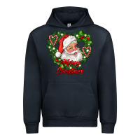 Navy merry christmas santa Urban Hoodie - RanaPortraitStore
