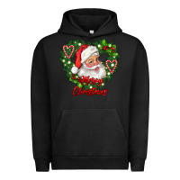 Pigment Black merry christmas santa Urban Hoodie - RanaPortraitStore
