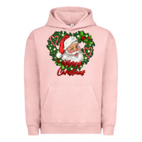 Pigment Salmon merry christmas santa Urban Hoodie - RanaPortraitStore