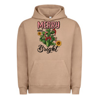 Pigment Burro merry and bright with cactus Urban Hoodie - RanaPortraitStore