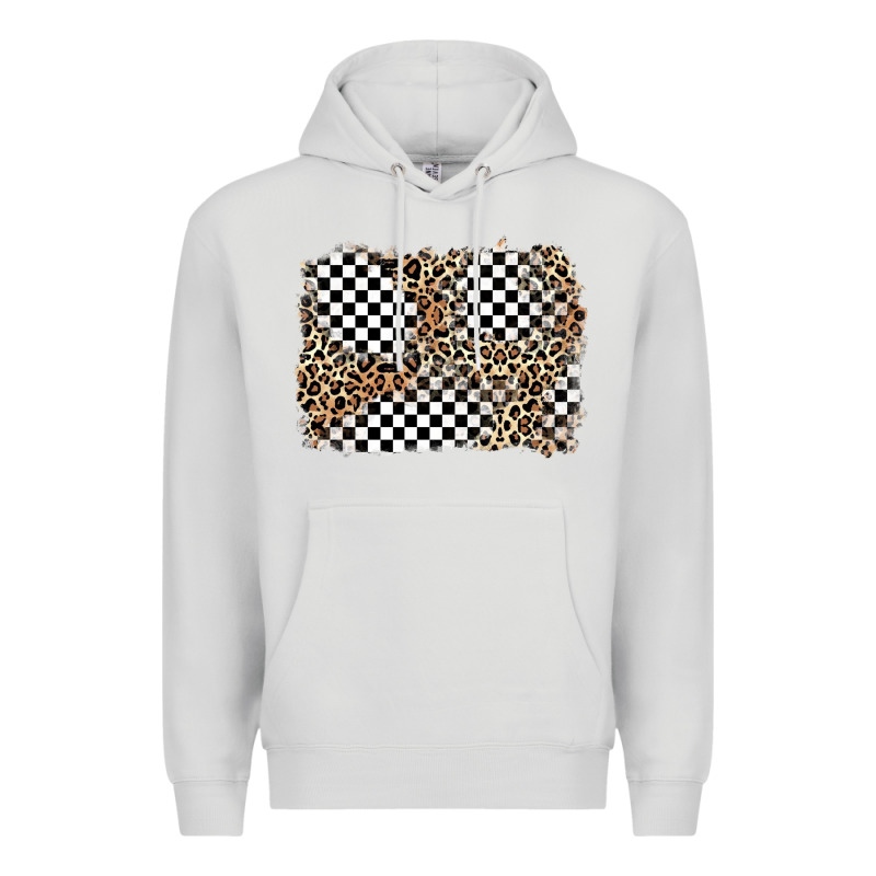 Race Leopard Background Premium Hoodie by Zillion Design Studio | Teevron