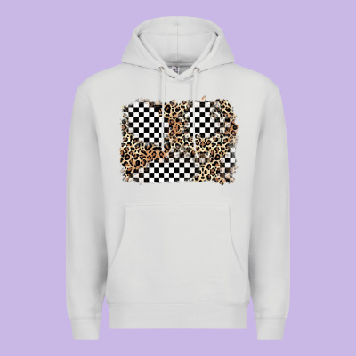 Race Leopard Background Premium Hoodie Designed By Zillion Design Studio