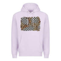 Lilac race leopard background Premium Hoodie - Zillion Design Studio