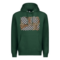 Sports Green race leopard background Premium Hoodie - Zillion Design Studio