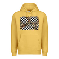 Antique Gold race leopard background Premium Hoodie - Zillion Design Studio