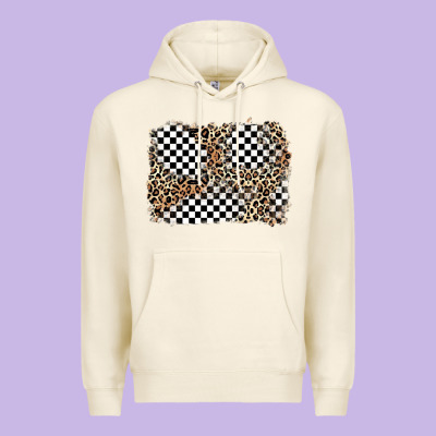 Race Leopard Background Premium Hoodie Designed By Zillion Design Studio