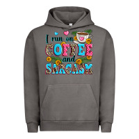 Pigment Tornado i run on coffee and sarcasm Urban Hoodie - Zillion Design Studio