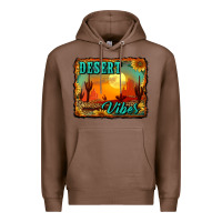 Chestnut desert vibes background Premium Hoodie - RanaPortraitStore