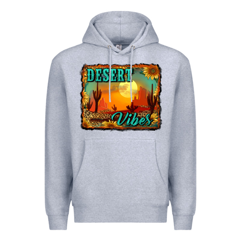 Desert Vibes Background Premium Hoodie by RanaPortraitStore | Teevron