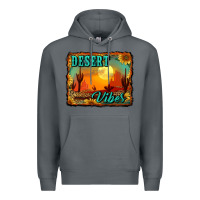 Rock desert vibes background Premium Hoodie - RanaPortraitStore