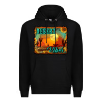 Black desert vibes background Premium Hoodie - RanaPortraitStore