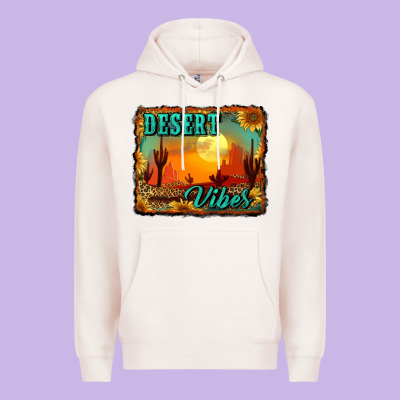 Desert Vibes Background Premium Hoodie Designed By Ranaportraitstore