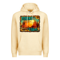 Pina Colada desert vibes background Premium Hoodie - RanaPortraitStore