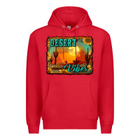 Red desert vibes background Premium Hoodie - RanaPortraitStore