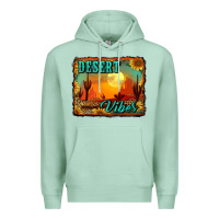 Seafoam desert vibes background Premium Hoodie - RanaPortraitStore