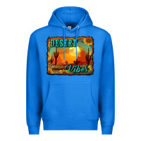 True Royal desert vibes background Premium Hoodie - RanaPortraitStore
