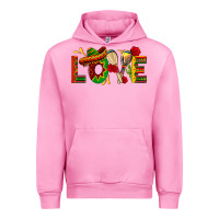 Fuchsia Pink Mexico Love Urban Hoodie - texasbilliewilder