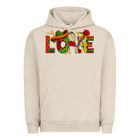 Pigment French Oak Mexico Love Urban Hoodie - texasbilliewilder