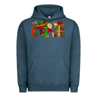 Pigment Midnight Navy Mexico Love Urban Hoodie - texasbilliewilder
