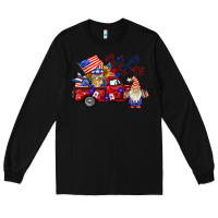 Black american gnomies truck Long Sleeve Tee - BarkalooDesign