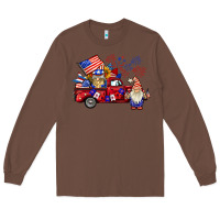 Chestnut american gnomies truck Long Sleeve Tee - BarkalooDesign