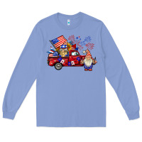 Colony Blue american gnomies truck Long Sleeve Tee - BarkalooDesign