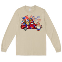 Mushroom american gnomies truck Long Sleeve Tee - BarkalooDesign