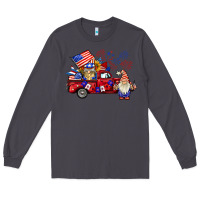 Smoke american gnomies truck Long Sleeve Tee - BarkalooDesign