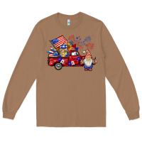 Toasted Coconut american gnomies truck Long Sleeve Tee - BarkalooDesign
