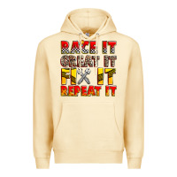 Pina Colada race it great it fix it repeat it Premium Hoodie - Zillion Design Studio
