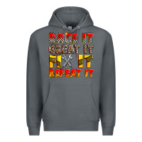 Rock race it great it fix it repeat it Premium Hoodie - Zillion Design Studio