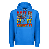 True Royal race it great it fix it repeat it Premium Hoodie - Zillion Design Studio