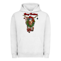 Pigment Lunar Rock merry christmas longhorn cow Urban Hoodie - RanaPortraitStore